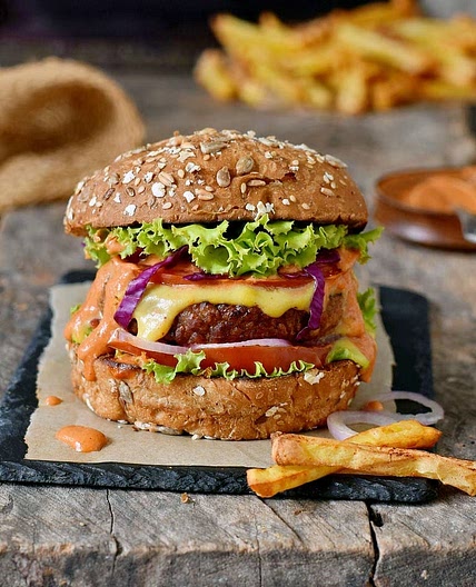 Awesome Vegan Burger