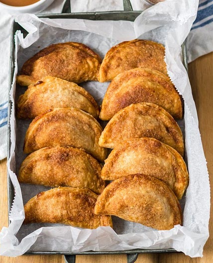 Copycat Taco Bell Caramel Apple Empanadas