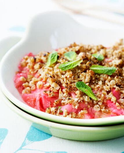 Crumble du jardin d'été