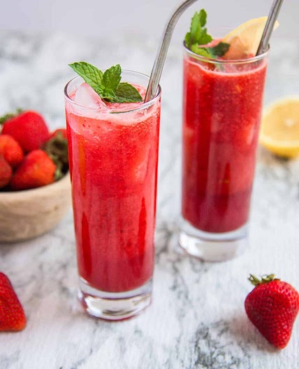 Strawberry Hibiscus Tea