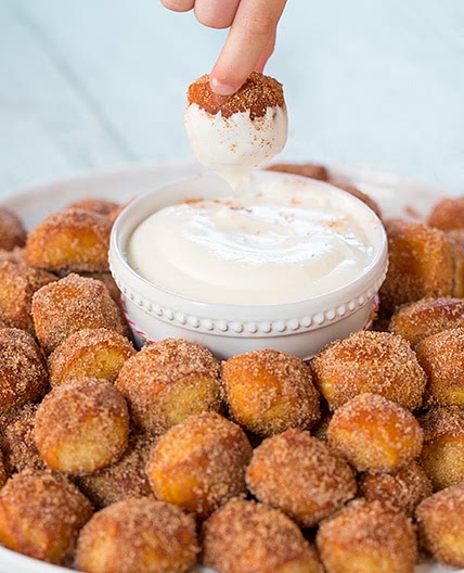 Auntie Anne’s Copycat Cinnamon Sugar Pretzel Bites