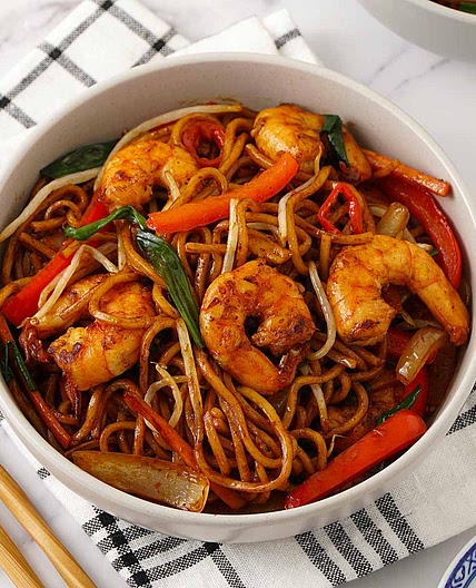 Prawn Chow Mein