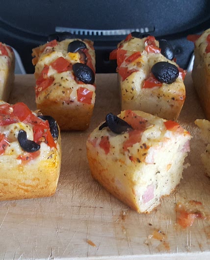 Muffin façon pizza