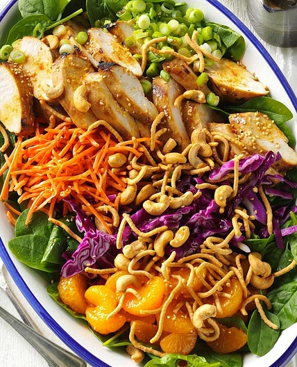 Ginger-Cashew Chicken Salad