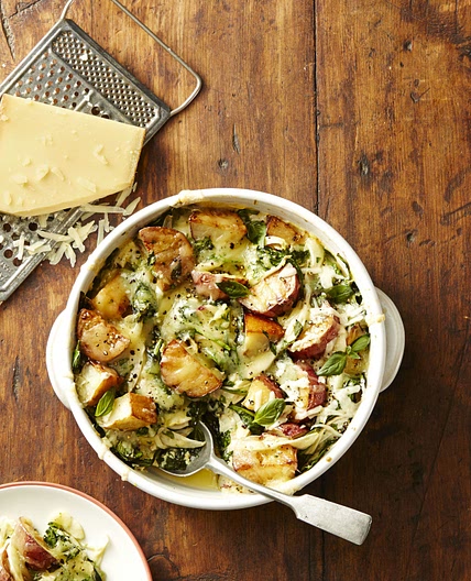 Spinach & Gruyère Potato Casserole