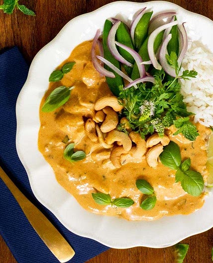 30-Minute Basil Coconut Chicken