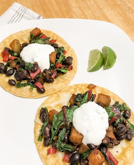 Gluten-Free Vegetarian Tostadas with Honey Lime Sauce (Gluten-Free, Vegetarian, Plant Based)