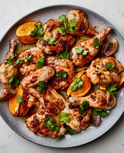 Chile-Butter Roast Chicken