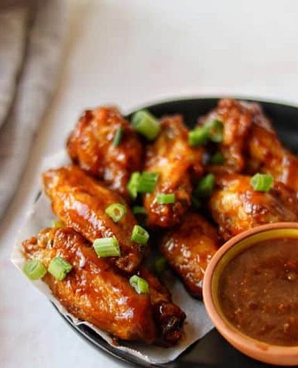 BBQ Air Fryer Chicken Wings Recipe