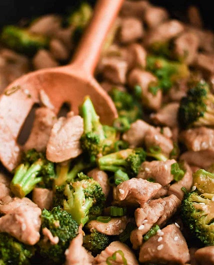 Honey Sesame Chicken and Broccoli
