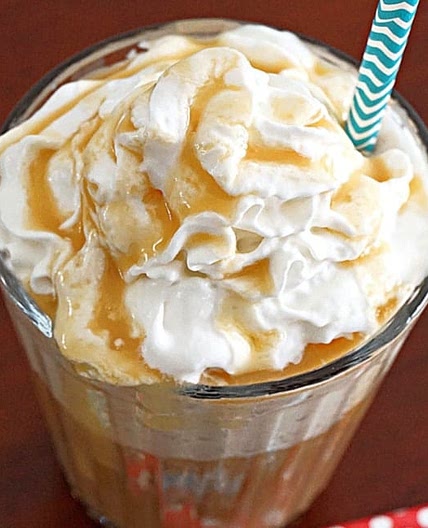 Easy Homemade Caramel Frappe