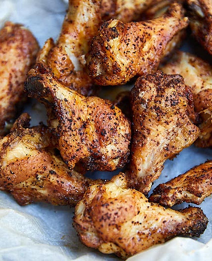 Extra Crispy Air Fryer Chicken Wings
