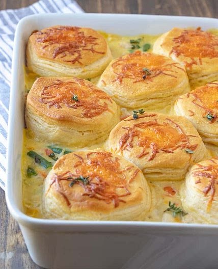 Chicken Pot Pie Casserole