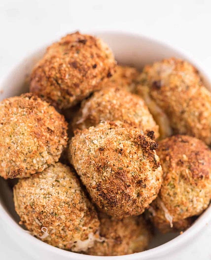 Air Fryer Mozzarella Balls