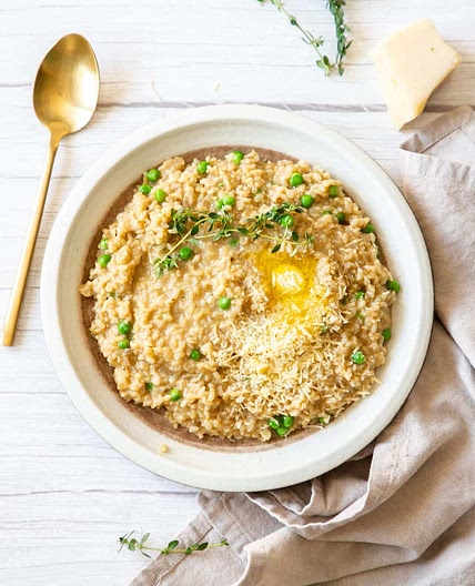 Instant Pot Brown Rice Risotto