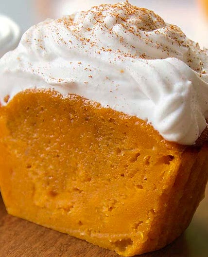 Impossible Pumpkin Pie Cupcakes