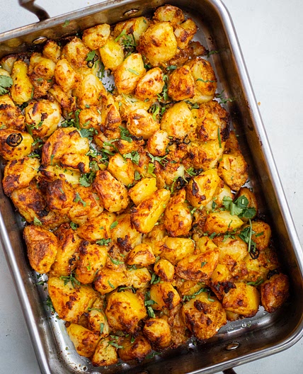 Bombay Roast Potatoes