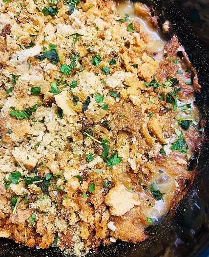 Slow Cooker Turkey and Stuffing