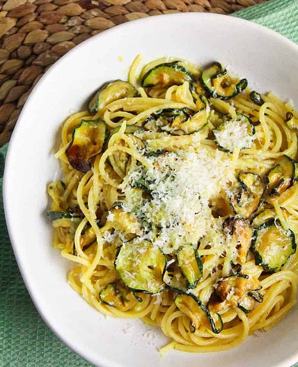 Courgette Pasta (Spaghetti alla Nerano)