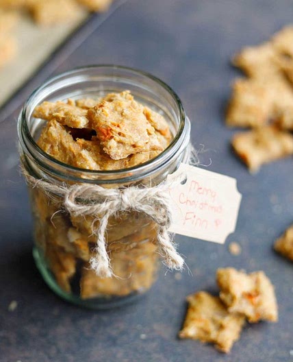 Sweet Potato and Leftover Turkey Homemade Dog Treats