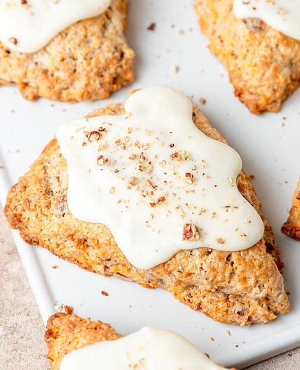 Carrot Cake Scones