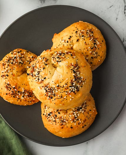 Cottage Cheese Bagels