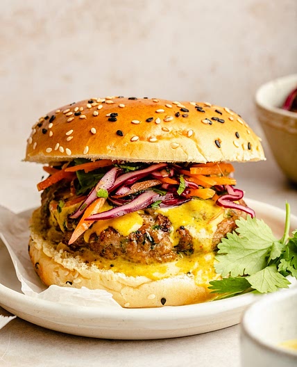 Jalapeño Curry Turkey Burgers