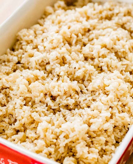 Baked Brown Rice