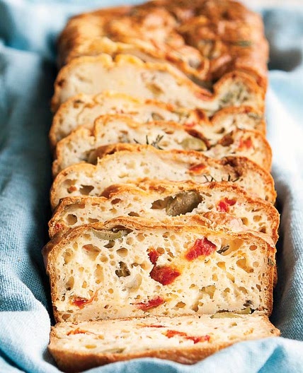 Gluten-free olive bread