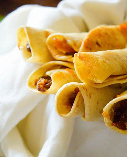 Air Fryer Pork Taquitos