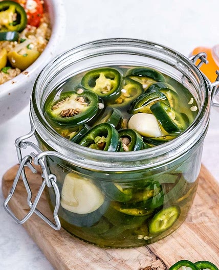 Homemade Pickled Jalapeños