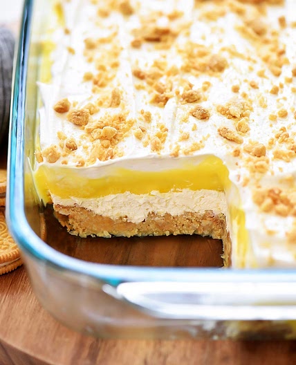 Heavenly Lemon Oreo Dessert