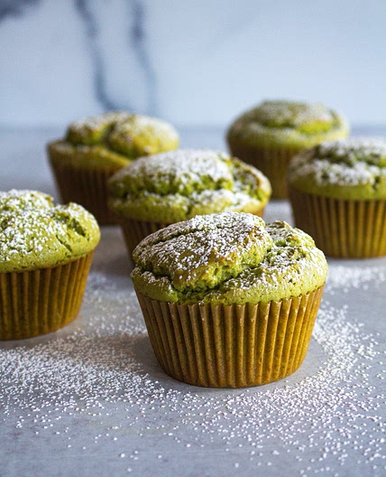 Easy Matcha Muffins
