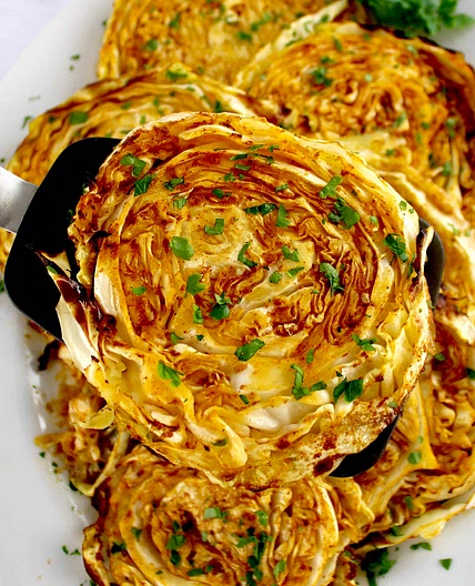 Roasted Cabbage Steaks