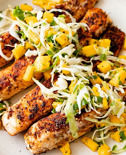 Easy Jerk Salmon Recipe