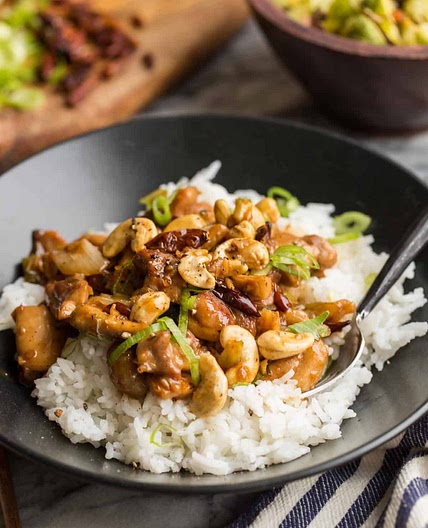 Spicy Cashew Chicken