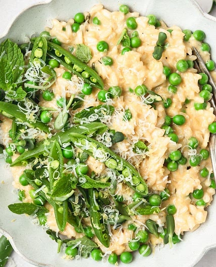 Spring Pea Risotto