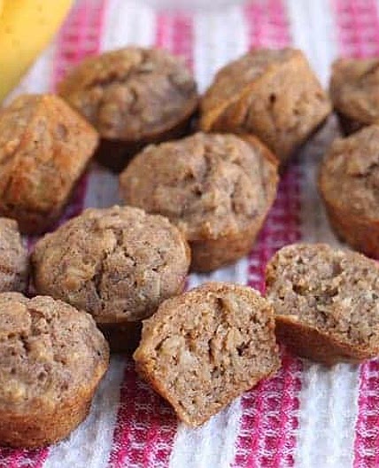 Sugar-Free Banana Muffins