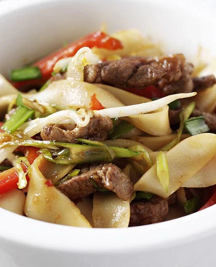 Beef kway teow