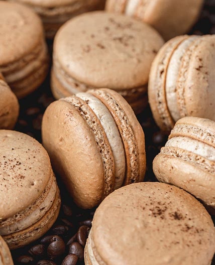 Espresso Macarons