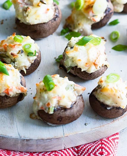 Crab Stuffed Mushrooms