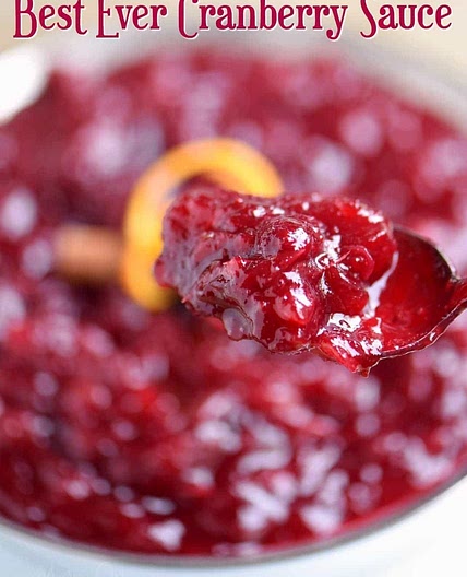 Best Ever Cranberry Sauce