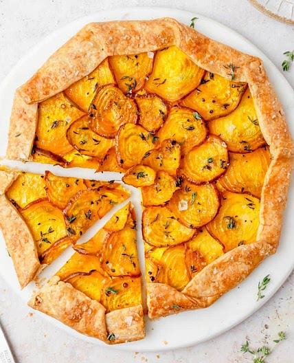 Golden Beet Galette
