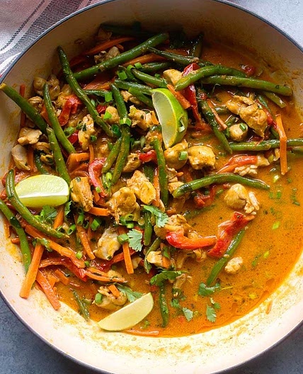Easy Chicken Vegetable Curry