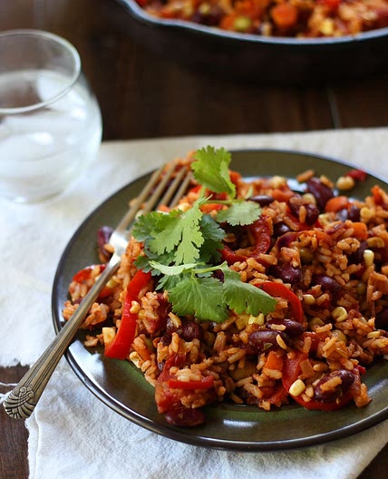 Mexican Kidney Bean Fried Rice