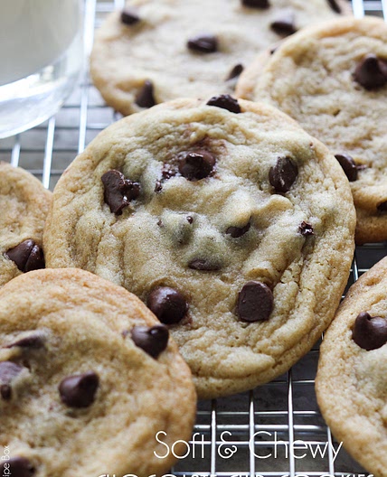 Soft and Chewy Chocolate Chip Cookies