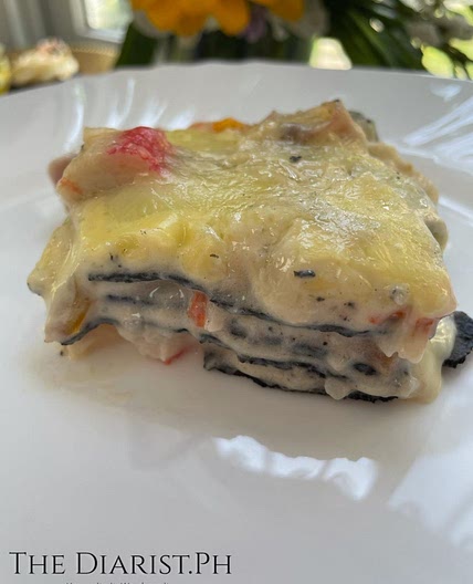 Squid Ink Lasagna
