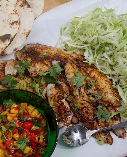 Oven Baked Fish Tacos