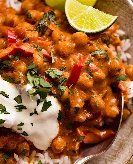 Brazilian Coconut Chickpea Curry