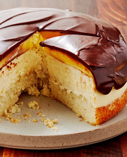 Boston Cream Cheesecake